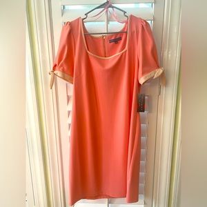 Sharagano light pink dress